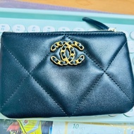 CHANEL19一字零錢包