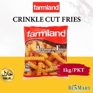 [BenMart Frozen] Farmland Premium Crinkle Cut French Fries 1kg - Halal