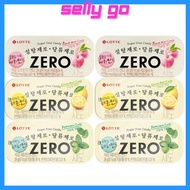 [Lotte] Zero Lemon Mint & Peppermint Candy (28g) Peach Mint (28g) 98% l Sugar Free Candy