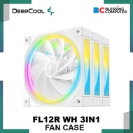 DEEPCOOL FL12R WH 3 IN 1 Unique Addressable RGB White Casing Fan