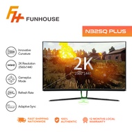 Funhouse | Titan Army N32SQ PLUS 32“ QHD 2560*1440 144HzVA 1500R RGB lighting monitor