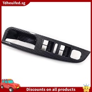 [In Stock]Side Grab Handle Carbon Fiber Door Window Switch Control Panel Cover Trims Frame for Jetta MK5 Golf 5 2005-2009