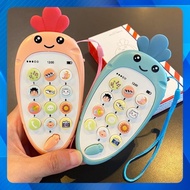 High-quality music-playing toy phone combined with chewing gum for babies, free 3 AAA batteries