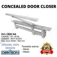 HITAM Door Closer Concealed/ Dekson/ Door Stopper/ C835/ Silver/ Black/ Black