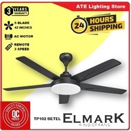ELMARK / TP102 / TP102 BETEL / 42 INCHES / 52 INCHES / CEILING FAN / WITH LED LIGHT / KIPAS