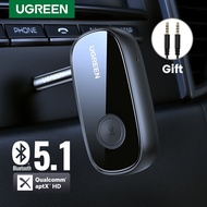 UGREEN Car Bluetooth Receiver Adapter BT5.3 AUX 3.5mm Jacks Adapter For Car Speakers Original Ugreen