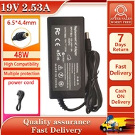 19V 2.53A 48W 6.5*4.4MM Adapter Charger For Samsung UA32J40SWAJXXZ UA32J4003AR 32 inch TV Power Char