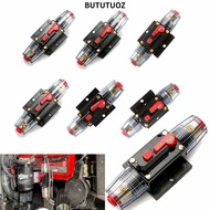 BUTUTUOZ DC Resettable Circuit Breaker, 60A 50A 40A 30A Resettable Insurance Self Recovery Circuit B