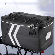 KY💕Driving Bag Backseat Bag Electric Car Hanging Storage Tail Bag Mountain Bike Storage Box Rear Rack Carry Bag Equipmen