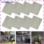 [chiwanji4x] 8Pcs 1/35 Scale Steel Shed Corrugated Tile Sand Table Material Miniature