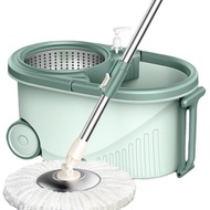 Rotary Mop Hand-Free Household Mop Mop Bucket Spin-Dry Mop Automatic Dehydration Lazy Mop