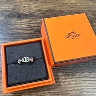 💖Hermes 純銀 豬鼻 戒指 全新💖 53號 另有52號可開賣場