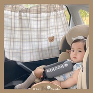 New Model Minji Car Window Curtain Anti-UV Baby Car Curtain Car Window Curtain Bear