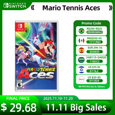 MARIO TENNIS ACES NINTENDO SWITCH game Physical