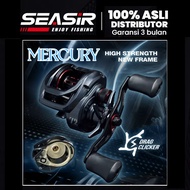 Reel BC SEASIR MERCURY Black Baitcasting Fishing Reel, Drag Clicker, 5+1 BB Ball Bearings, 7.2:1 Gea