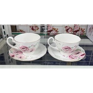 250CC PORCELAIN CUP & SAUCER (2CUP2SAUCER)