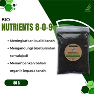 [80G] Baja Serbuk Bio Nutrients 8-0-9 Booster Grass Fertilizer Baja Rumput Karpet Carpet Grass Ferti