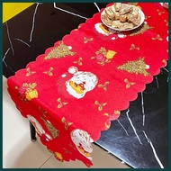◹ ∡ 4,6,8,10 seater Table Runner Christmas Table Runner 4,6,8,10 Seater Polyester Fabric Cloth No