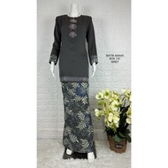 KURUNG MODEN BATEK GREY