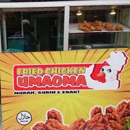 franchise + etalase (80cm) fried chicken umaoma