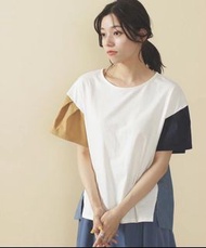 日本預訂 beams japan 拼色 tee