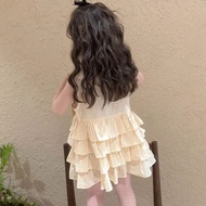 Girls Dress Baby 01 Years Old Fashion Baby Summer Dress Kindergarten Princess Style Birthday Cake Dr