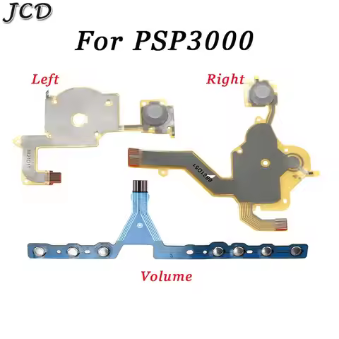JCD For PSP 3000 Left Right Buttons Function Start Home Volume PCB Keypad Flex Cable for Sony PSP 30