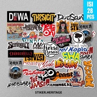 LOKAL Local Rock Band Stickers for Laptop Case Tumbler Laptop Stickers Stickers for Motorcycles Helm