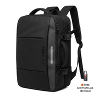 TUFF 831908 Anti-Theft Laptop Travel Backpack 37L | Expandable Reflective Work & Outdoor