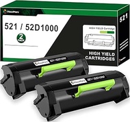 MasaiMara 52D1000 521 Toner Replacement for Lexmark MS710 MS711 MS810 MS810n MS810dn MS811 MS811dn M
