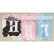 Bunting flag/banner happy anniversary/happy anniversary banner