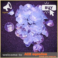 Ace Aquarium Kop Dop Sekat Kaca ISI 100 pcs Karet Tempel Pembatas Penyekat Pemisah Ikan Cupang Chann