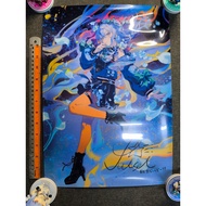 Hololive Hoshimachi Suisei 2nd Album "Specter"-A3 Clear Posters