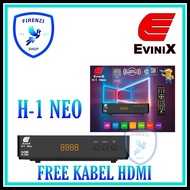 STB TV Digital DVB T2 EVINIX NEO Set Top Box EVINIX H-1 GRATIS KABEL HDMI