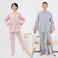 Fully Open Easy Wear and Take Off Nursing Gown for Care, Fracture Patient Hospital Gown, Beauty Salo