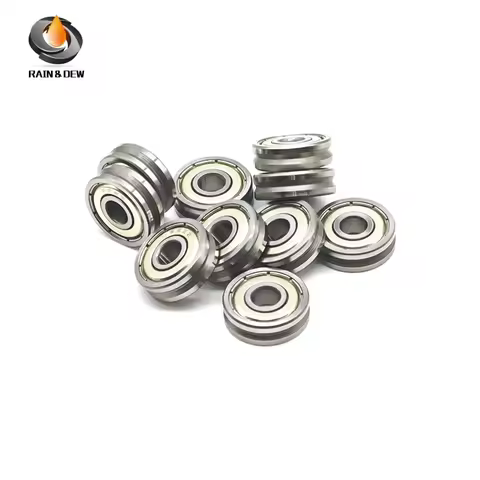 10PCS V Grooved V625ZZ Straightener Guide Wheel Bearings 5*16*5 mm ABEC-7 V Groove Pulley Roller Bea