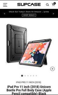 iPad Pro 11 2018 /Supcase Unicorn beetle🐝 / excellent quality/ with Pen case