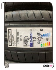 石橋POTENZA SPORTS 225/40/18 歐洲製造  21年尾