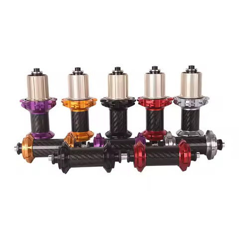 RUJIXU Road Bike 20 Holes Hub 7075 Aluminum Alloy Hub 6 Claw 5 Bearing 96 Ring C/V Rim Brake Hub