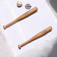 SangKayu Baseball Bat Solid Wood Baseball Bat Softbal Baseball Bat