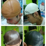 Topi Peci Mikihat Kulit Asli