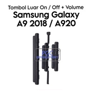 TOMBOL External Button 1 set Power On Off Volume Samsung Galaxy A9 2018 / A920 / A920F / SM-A920F / 