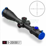 &lt;FOOL&gt;缺貨 DISCOVERY HI 5-20X50 SF 狙擊鏡 快瞄 防水 防震 發現者 水平 短版