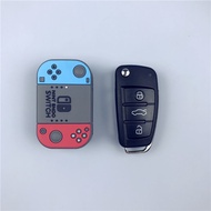 Audi Car Key Smart Remote Cover Fob Case Pouch Keyring Keychain Cute Cartoon  For AUDI A1 A3 A6 Q7 Q5 Q3