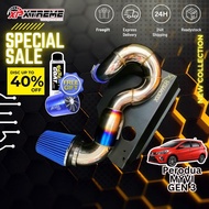 AIR INTAKE OPEN POD SYSTEM FULL KIT PERODUA MYVI G3 3RD GEN XPOWER