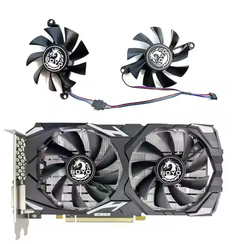 New graphics card replacement fan SOYO RX 580 GPU fan for SOYO Radeon RX580 8G Graphics Card Fans