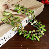 Exaggerated Three-Layer Shell Necklace Female Bohemian Necklace