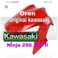 Orange front mudguard Ninja 250 300 Fi 250fi 300fi Abs Original kawasaki