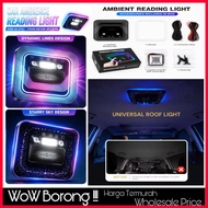 CAR INTERIOR ROOF AMBIENT READING LIGHT RGB APPS STARRY SKY DYNAMIC LINES AMBIENT READING LIGHT UNIV