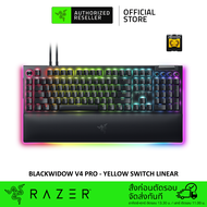 Razer BlackWidow V4 Pro - Mechanical Gaming Keyboard with Razer Chroma™ RGB (คีย์บอร์ดเกมมิ่ง)